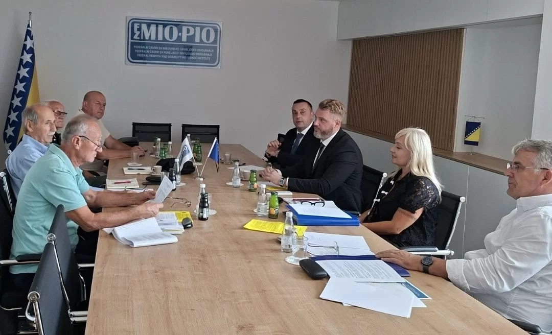 Direktor Zavoda MIO/PIO održao sastanak s predstavnicima Saveza udruženja penzionera FBiH